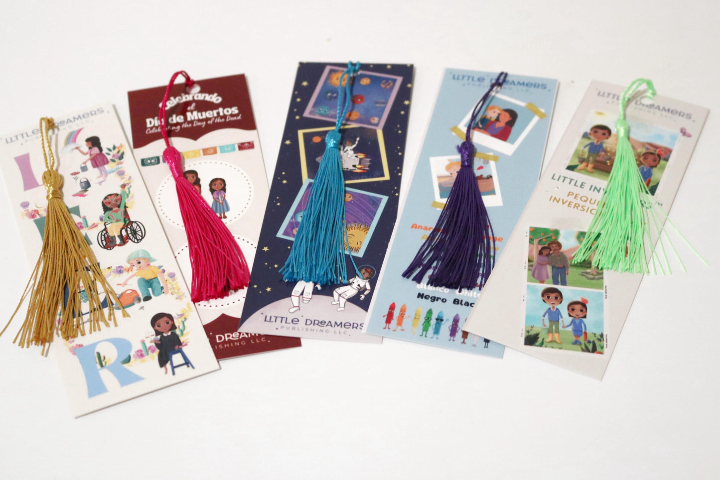 Dreamers & Cuentos Bookmarks / Marcapáginas de Soñadores y Cuentos