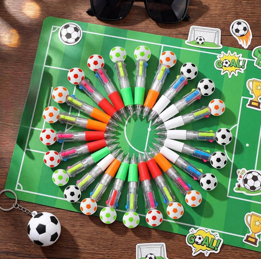 Mini Multicolor Soccer Pens