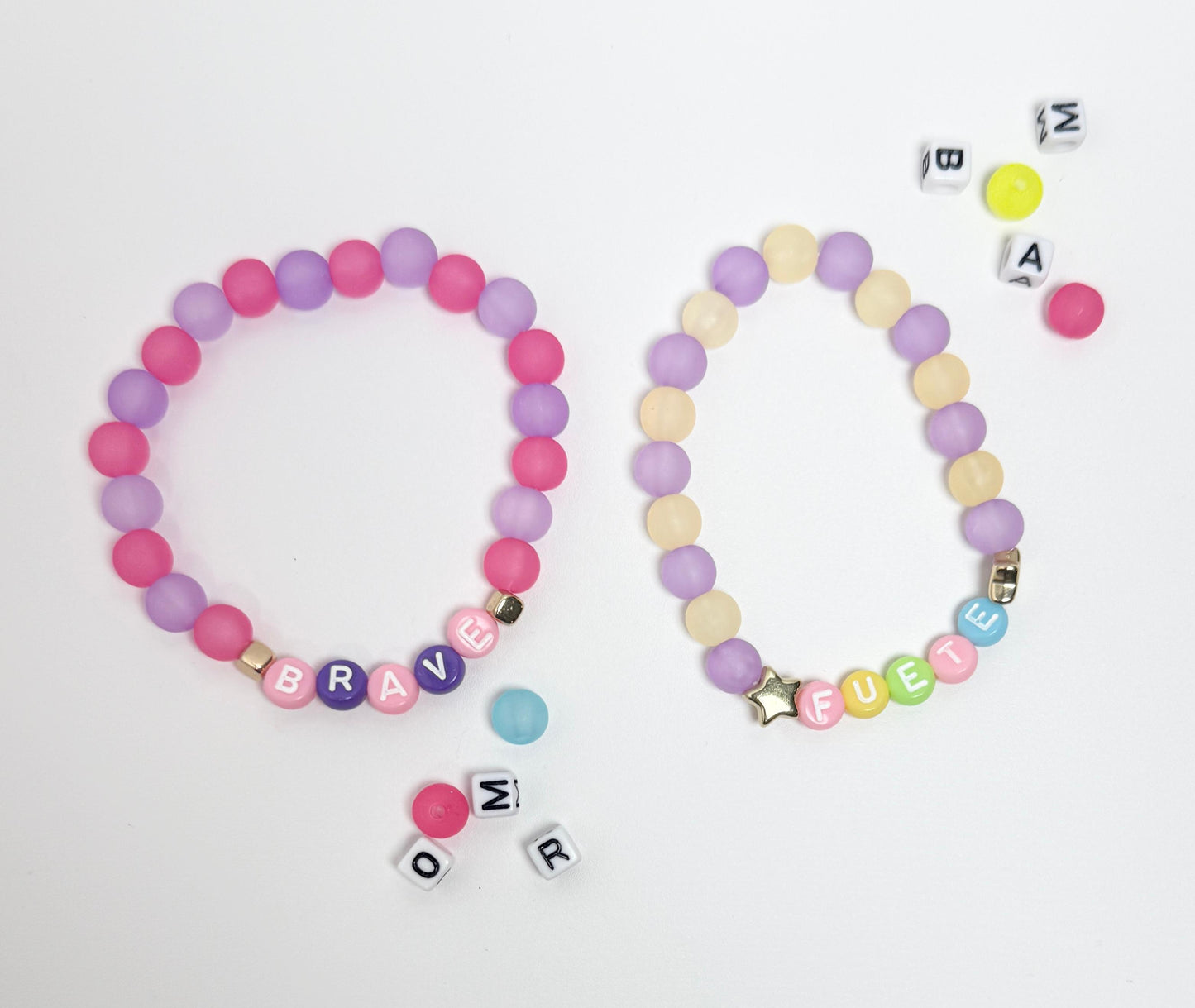 Powerful Words Bracelets / Pulseras de Palabras Poderosas
