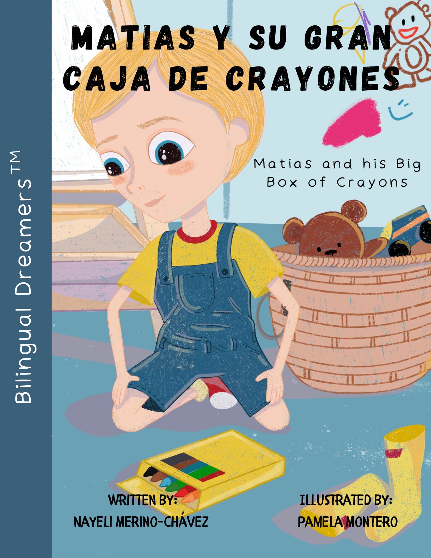 Matias and his Big Box of Crayons: Matías y su Gran Caja de Crayones